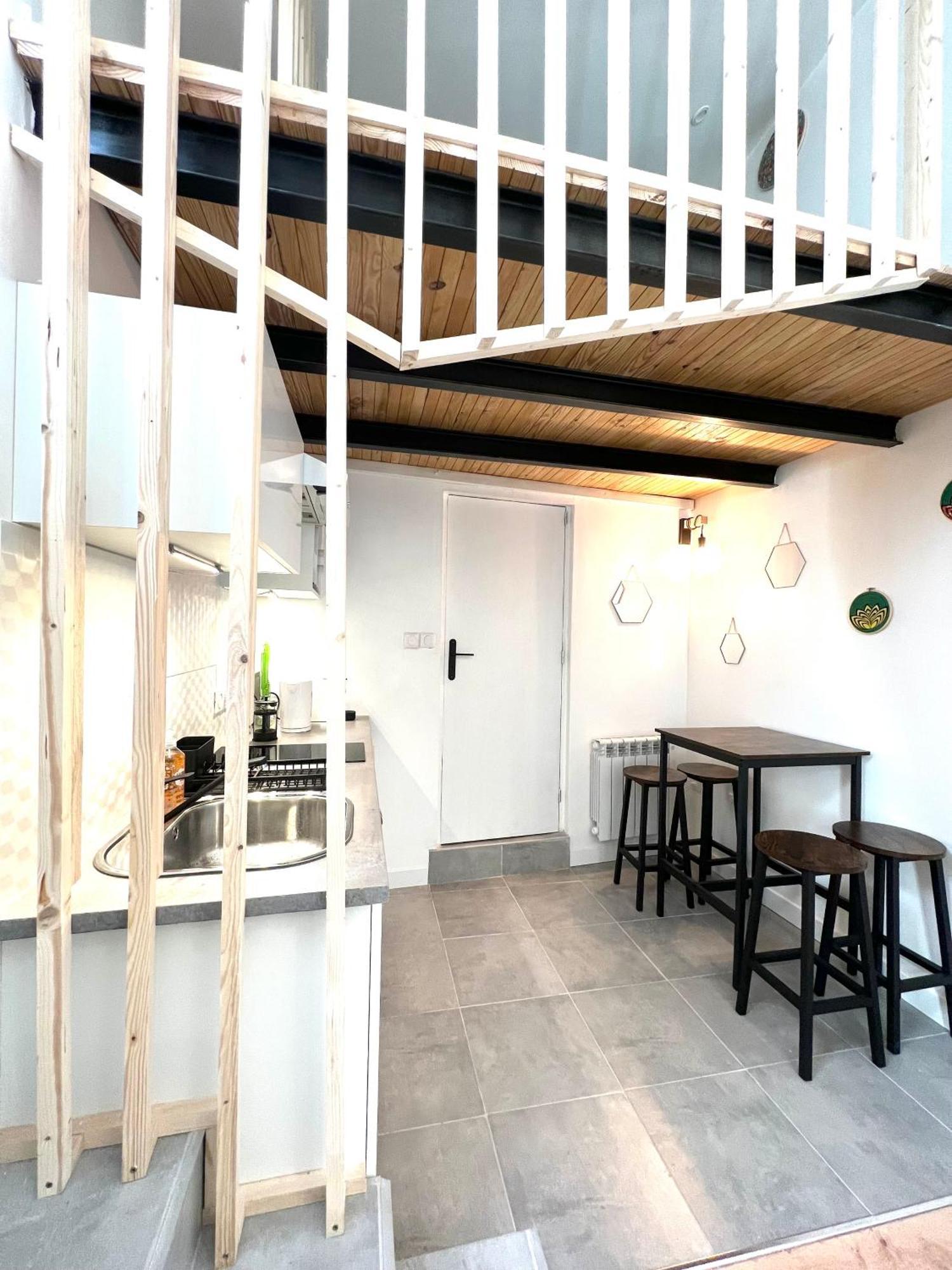 Jolie Mini Maison Lovely Tiny House Vitry-sur-Seine Eksteriør bilde